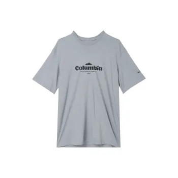Columbia T Shirts Unisex Gray
