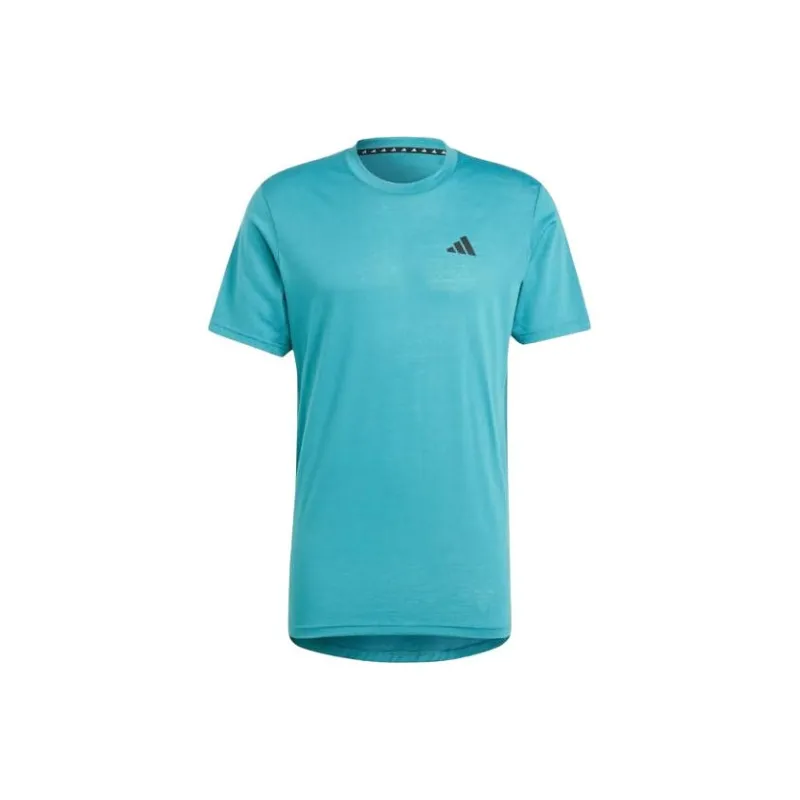 Adidas Train Essentials Feelready Traintng T Shirt T Shirt Men's Blue-0