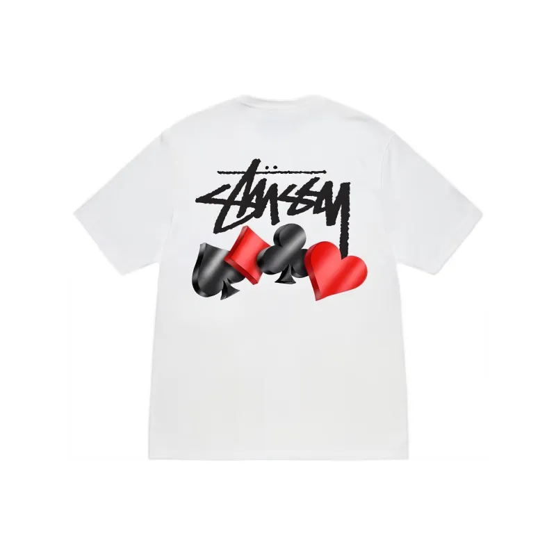 Stussy Suits Tee White - POIZON