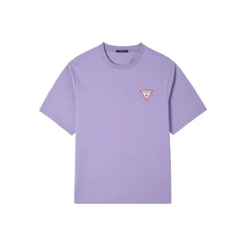GUESS T-Shirts Unisex Purple