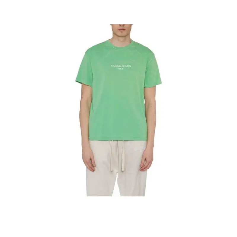 GUESS T-Shirts Men Green-0