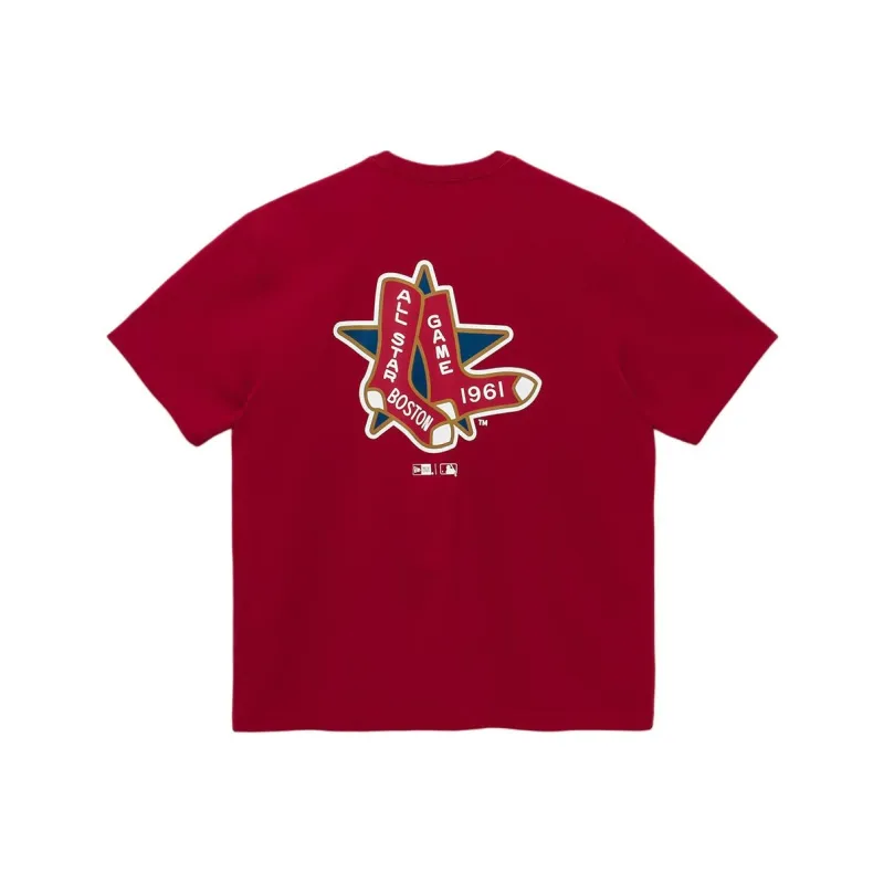 New Era SS24 T Shirt Unisex Red-0