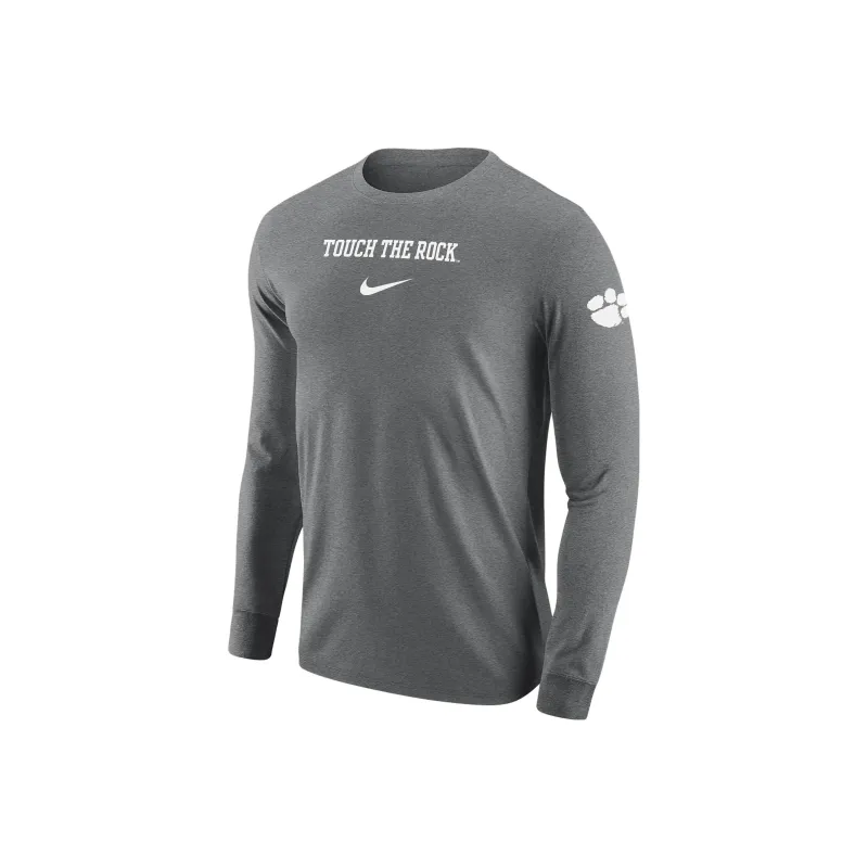 Nike T-Shirts Men Gray-0