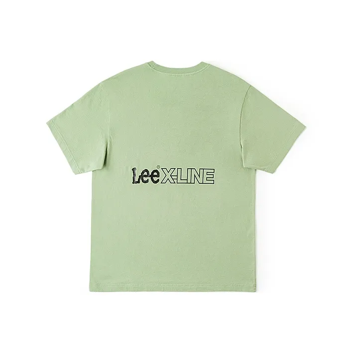Lee T Shirts Unisex Green-0