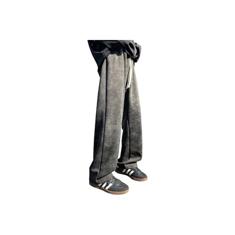 MARK WAFFLE Knitted Sports Pants Unisex-0