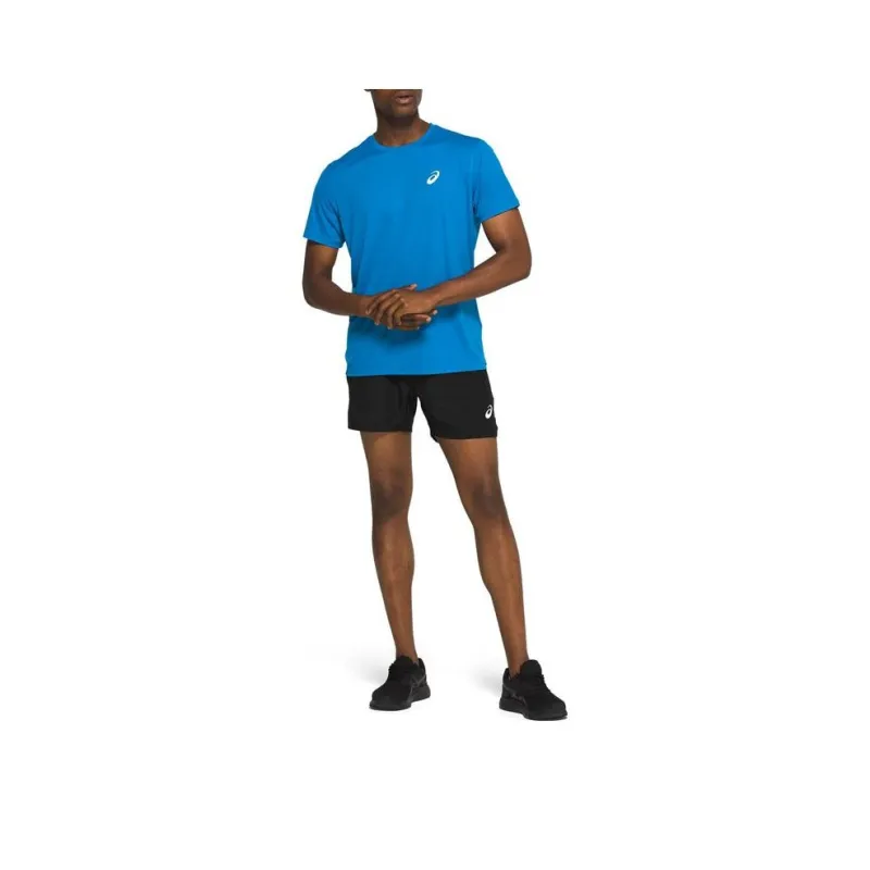 Asics SILVER SS T-Shirts Men Blue-0