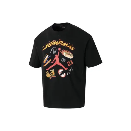 JORDAN T Shirts Men Black
