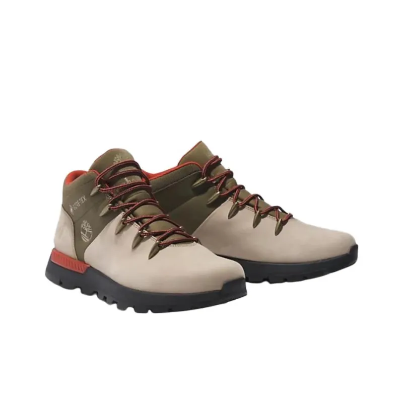 Timberland Sprint Trekker Anti Slip Wear Resistant Mid Top Hiking Shoes Men's Beige-2