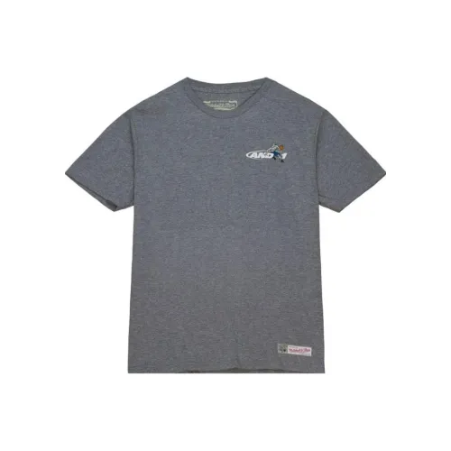 Mitchell Ness T Shirts Men Gray