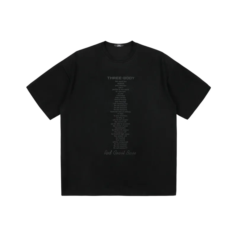 THREE BODY T Shirts Unisex-0
