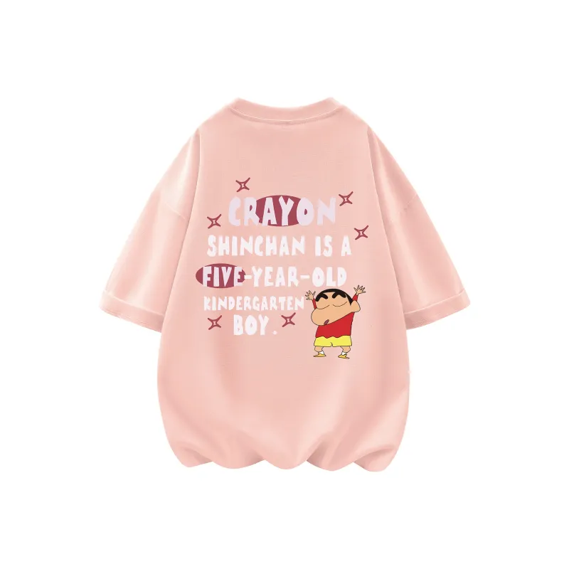 Crayon Shinchan Short Sleeved T Shirts Unisex-8
