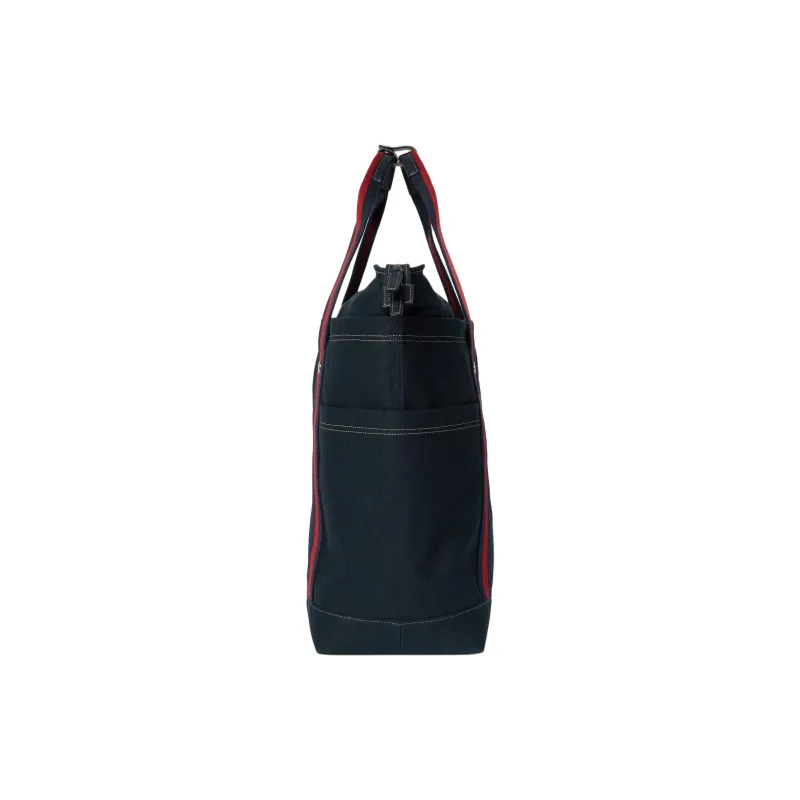 GUCCI Canvas Bag Handbag Shoulder Bag Medium Size Men's Dark Blue-2