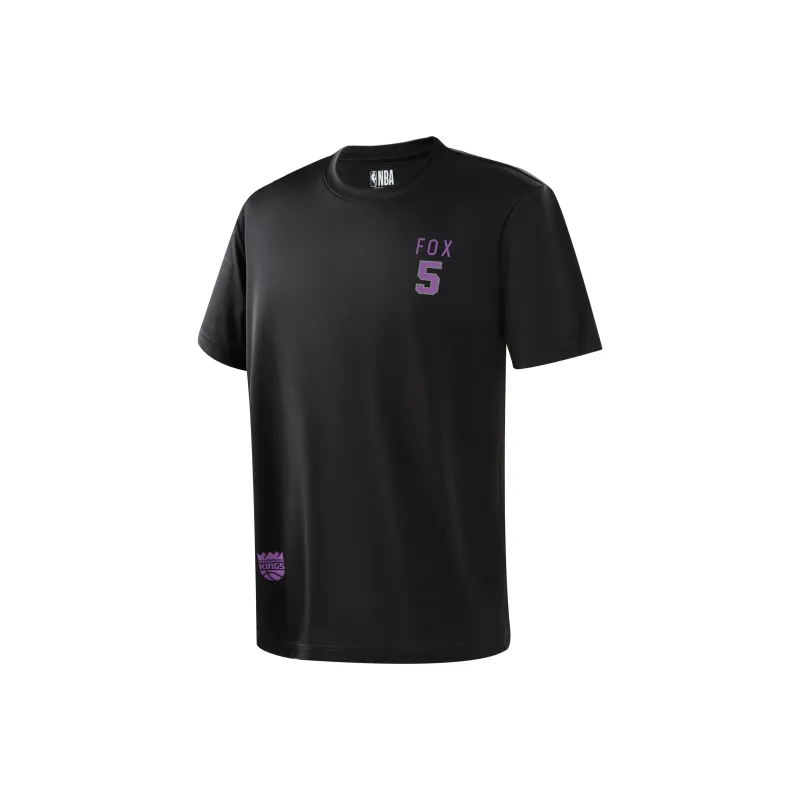 NBA Sacramento Kings Player Size Collection T Shirt Unisex Black-0
