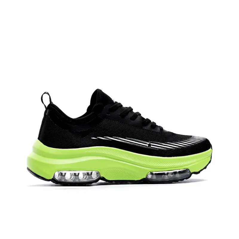 Black tailed deer Running Shoes Men Low Top Black Gray/White Rainbow/Green Rainbow/Black Rainbow-12
