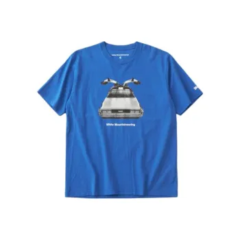White Mountaineering Delorean Cotton T shirt