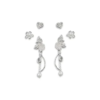 LuluCanaan Alloy Stud Earrings Women's