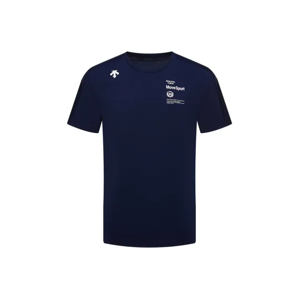 DESCENTE Set in Sleeve T Shirt Men's-10