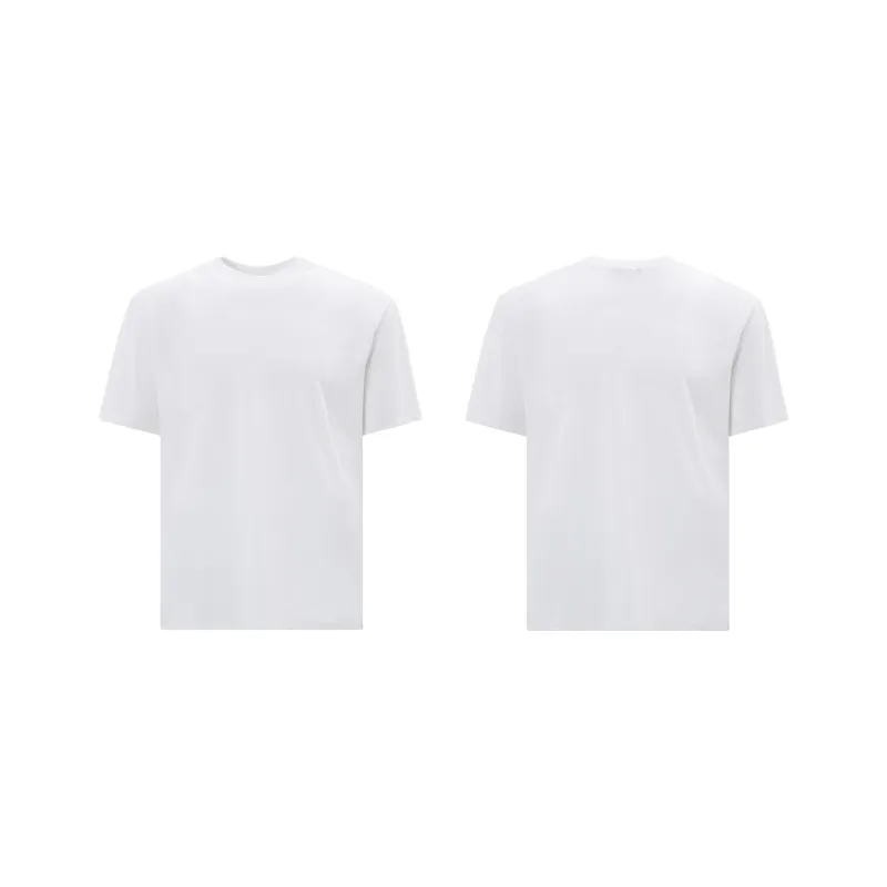 MT99 Short Sleeved T Shirts Casual Loose Fit Minimalist Style Men's Premium Solid Color-13