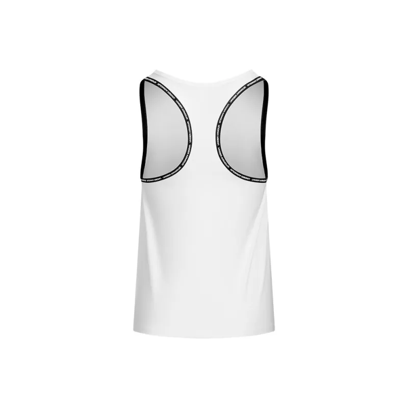 Under Armour TechKnockout SS25 Tank Top Women's White/Black-1