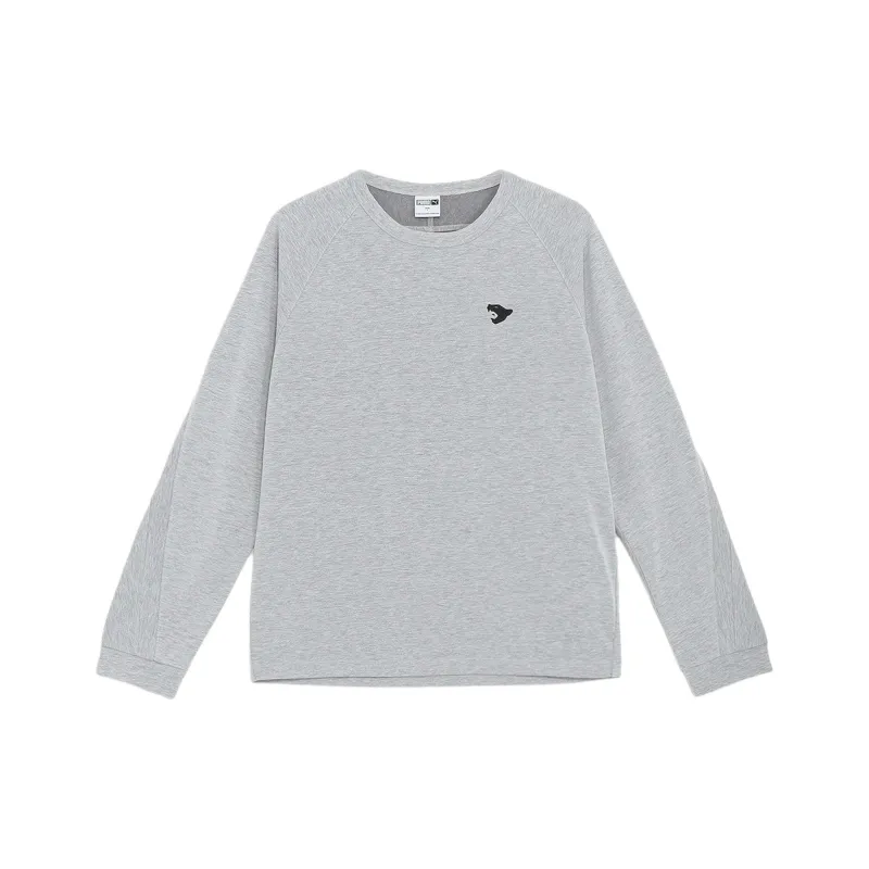 PUMA T-Shirts Unisex Gray-0