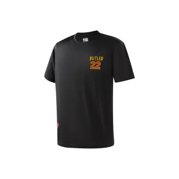 NBA Player Number Series T Shirts Unisex Black