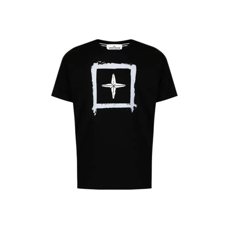 STONE ISLAND T Shirt Men's Black-0