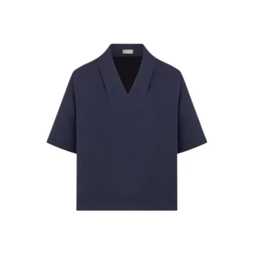 DIOR T-Shirts Men Blue
