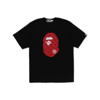 A BATHING APE Cloud Head Monogram Big Ape Head Tee