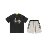 A4689-DX Black Vintage+Gray Pants