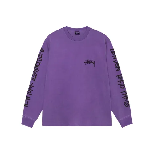 Stussy Big Cities Pigment Dyed Long Sleeve Tee