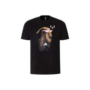 Adidas Set in Sleeve T Shirt Men's Black