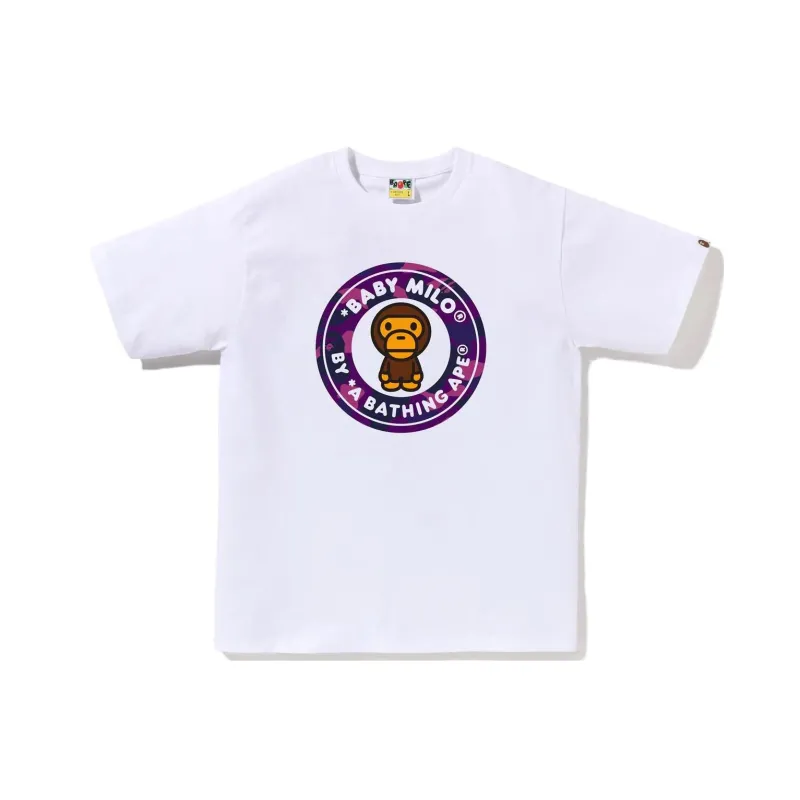 A BATHING APE Colors Milo Busy Work Tee-3