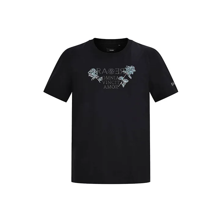 RARE Short Sleeved T Shirts Men's Black-0