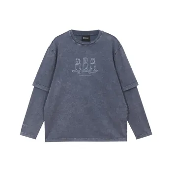 JACK JONES· T Shirt Unisex Washed Blue