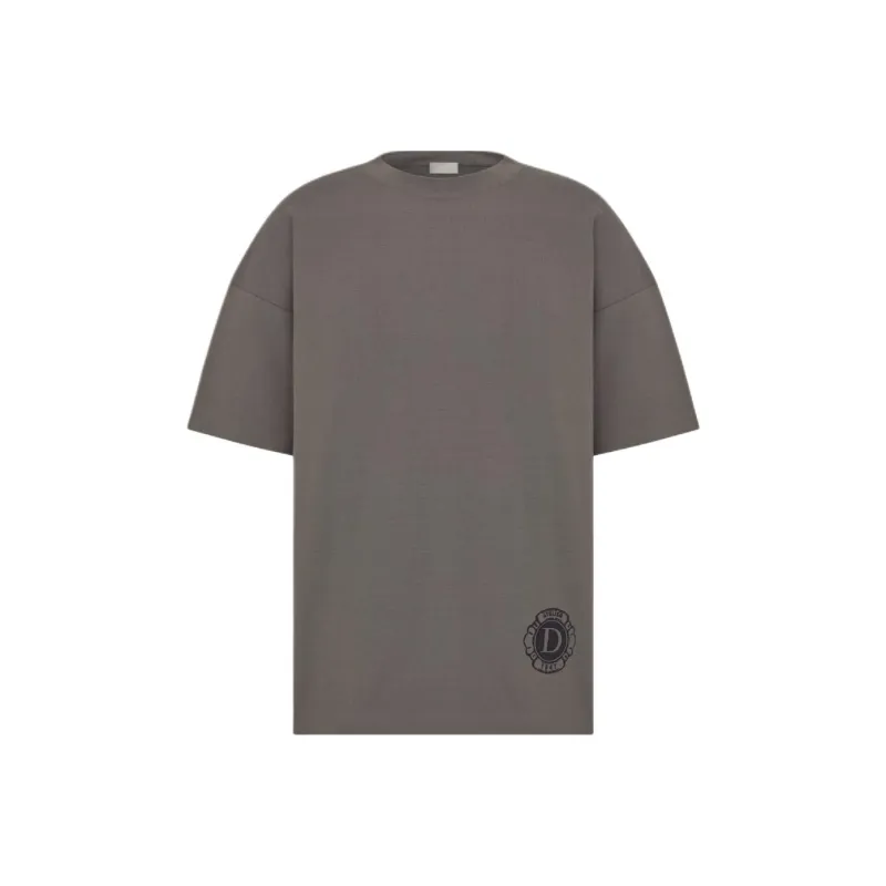 DIOR T Shirts Men Gray-0