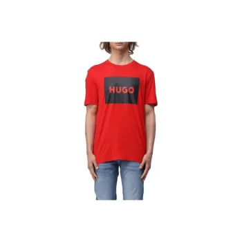 HUGO BOSS T-Shirts Men Red