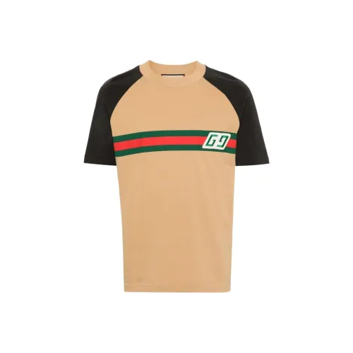 GUCCI SS24 T Shirt Men's Caramel Brown