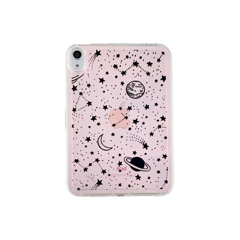 MAYGI TPU Laser Painted Cartoon Compatibility With Apple IPad Mini 6/mini 7 Tablet Protective Cases-7