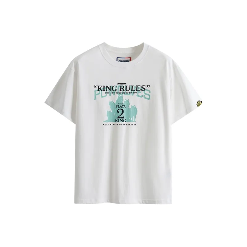Powolves T Shirts Unisex-4