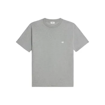 CELINE Triomphe Loose T shirt In Cotton Jersey
