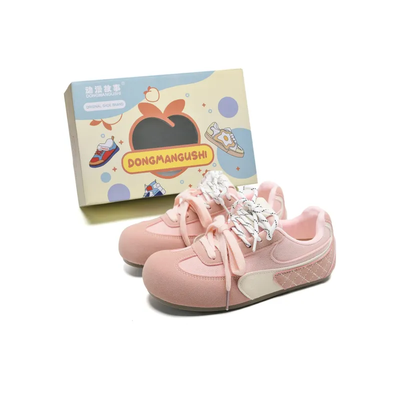 Anime Story Slip Resistant, Abrasion Resistant, Breathable, Lightweight Low Top Casual Shoes Women's-25