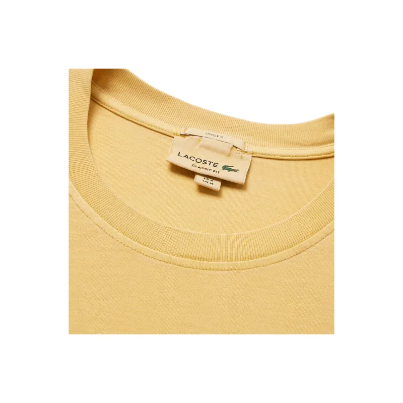 LACOSTE T Shirts Men Yellow-2