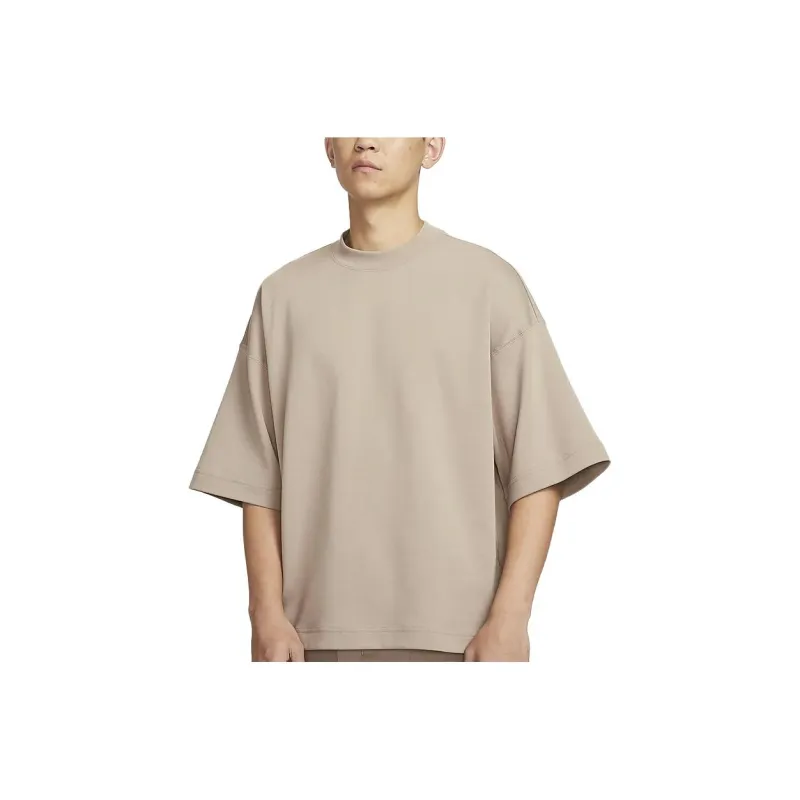 Nike T Shirts Men Khaki-0