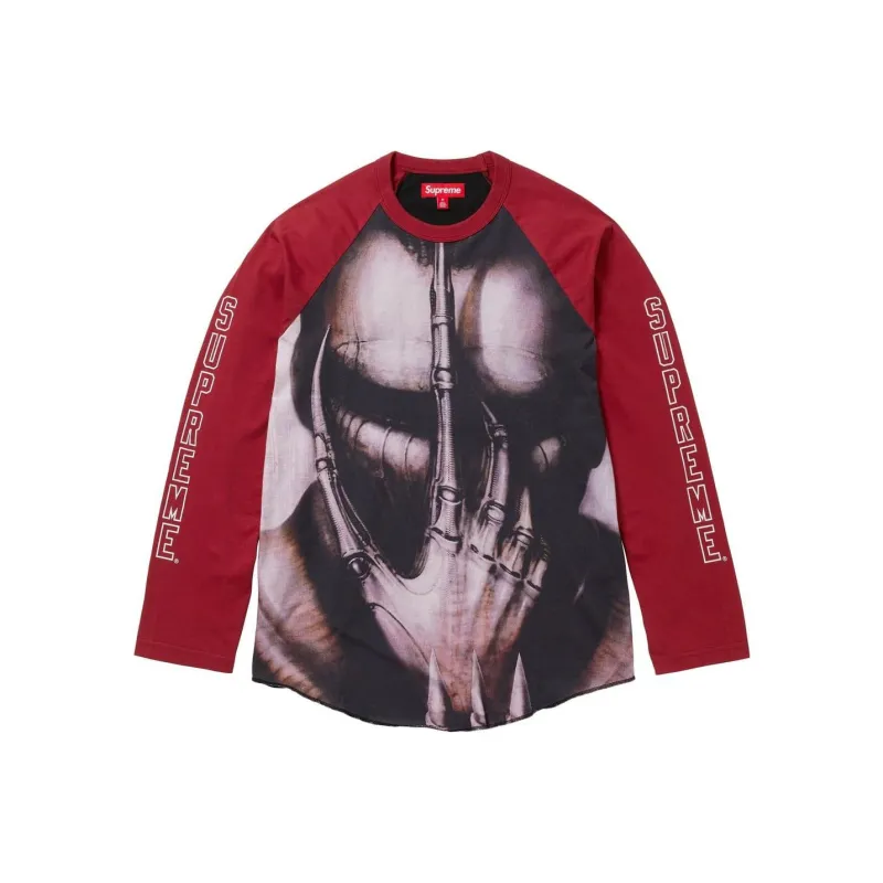 Supreme H.R. Giger Raglan L/S Top-1