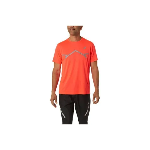 Asics Lite-Show Short Sleeve Top T-Shirt Men's Orange