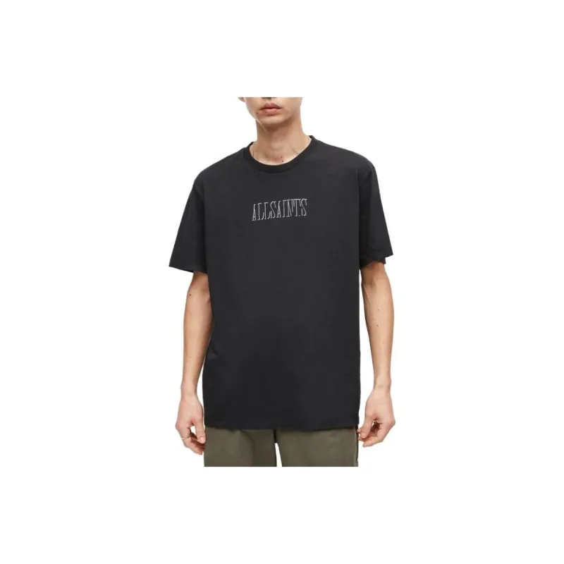 ALLSAINTS T-Shirts Men Washed Black-0