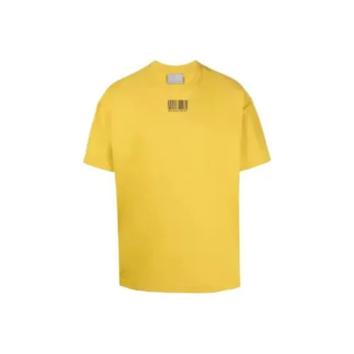 VTMNTS T-Shirts Unisex Yellow