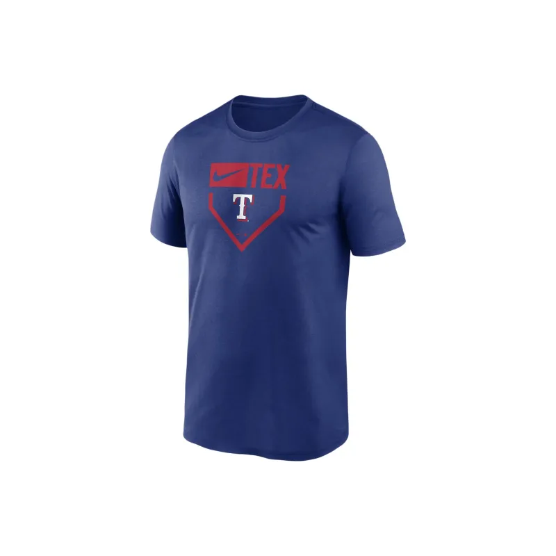 Nike Texas Rangers Home Plate Icon Legend T-Shirt Men's Blue-0