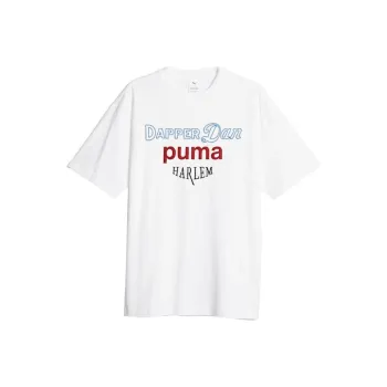 PUMA X DAPPER DAN Co branded Series T Shirts Men White