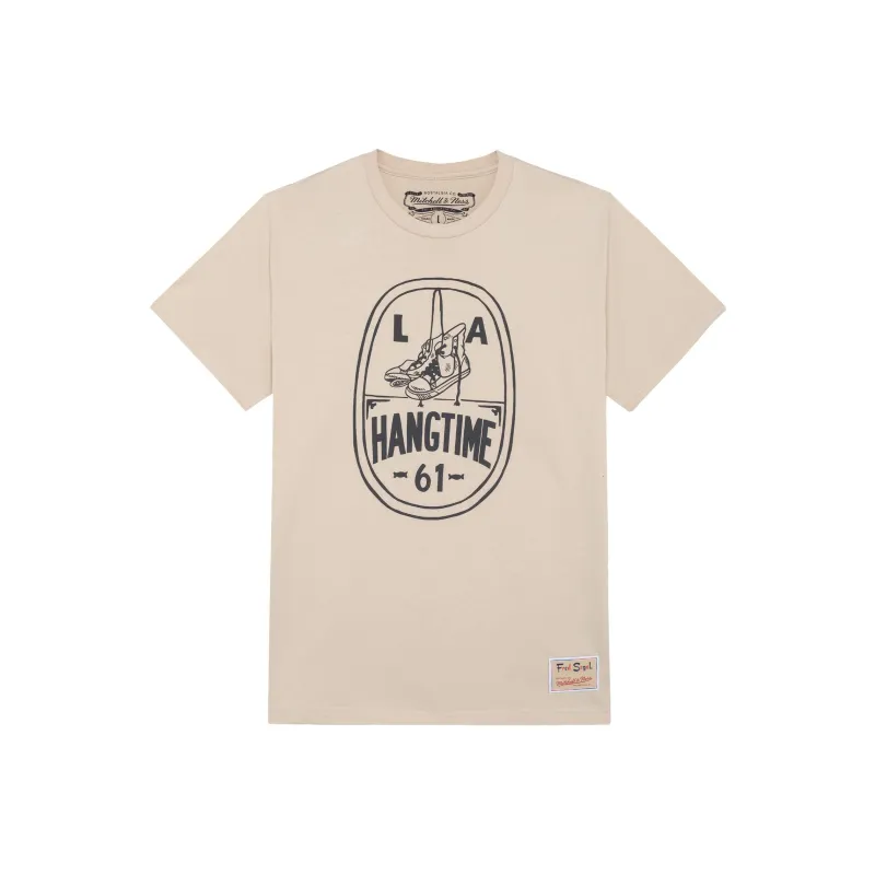 Mitchell Ness T-Shirts Unisex Ecru-0